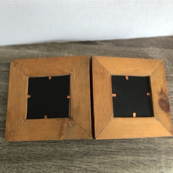 Pier 1 Imports Rustic Wooden Photo Frames - Picture 5 of 13